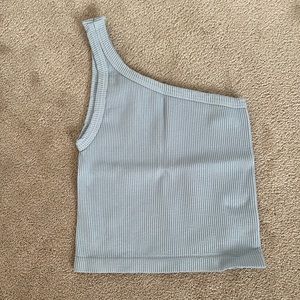 Pale blue one shoulder crop top by NikiBiki new with tags for sale